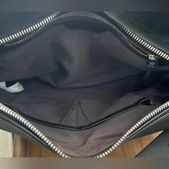 Rag & Bone Leather Black Pilot Handbag Crossbody Bag New - Picture 7 of 15
